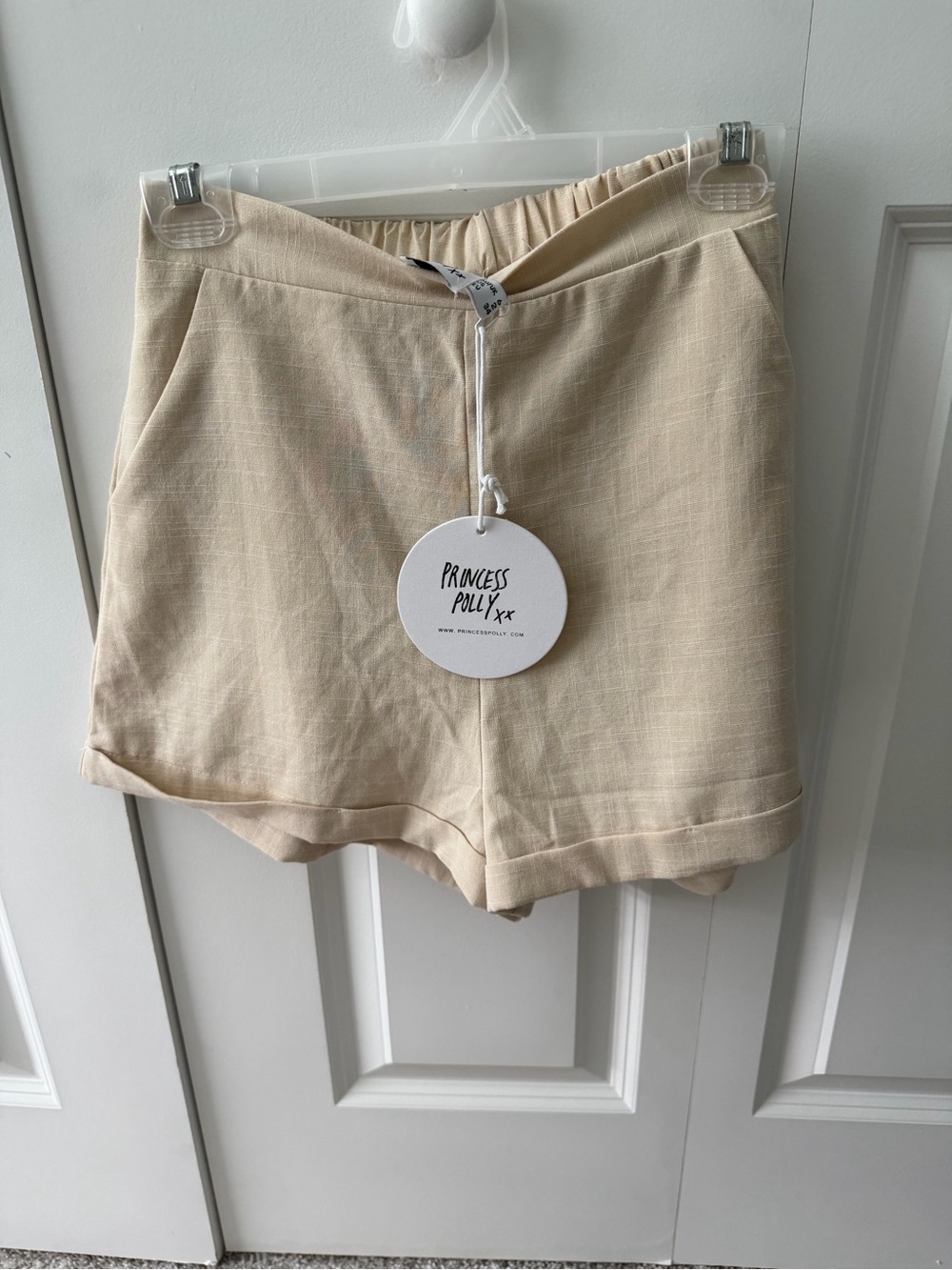 NWT Princess Polly Alexander Preppy Cotton Blend Shorts